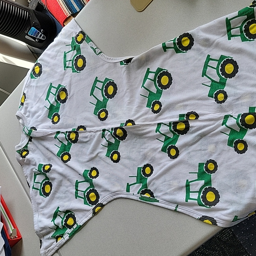 Sleeping Baby Zipadee-zip Tractors 6M-12M